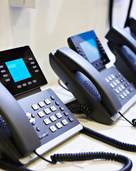 IP phones for office on the store shelves